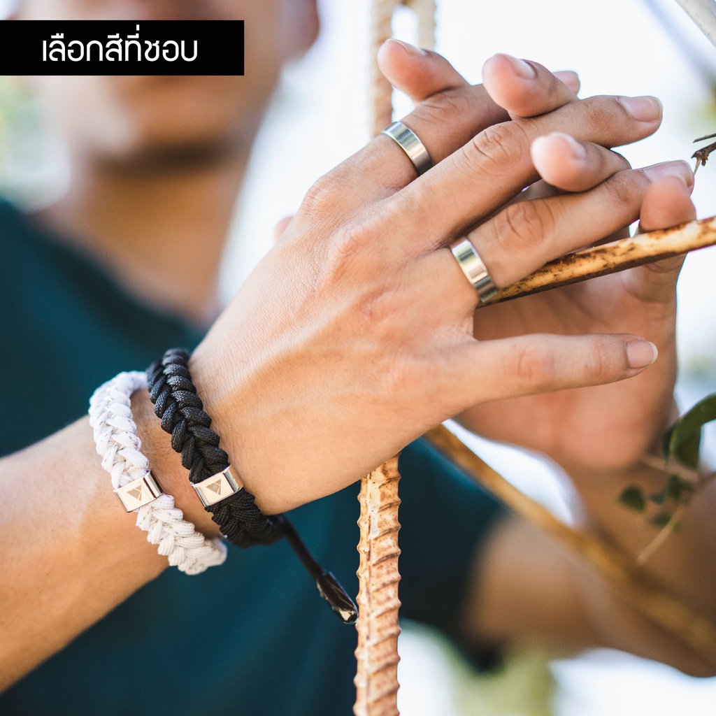 กำไลข้อมือ เชือกถัก PARACORD SHARK JAW CordPlay รูปที่ 7