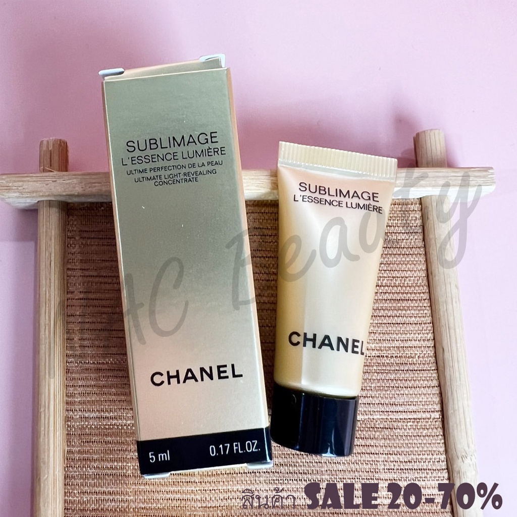 ป้ายไทย_ของแท้100%_Chanel Sublimage L'Essence Lumiere Ultimate Light Revealing Concentrate 5 ml