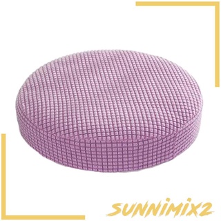 [Sunnimix2] ผ้าคลุมเก้าอี้ ผ้าโพลีเอสเตอร์ไฟเบอร์ ทรงกลม ซักทําความสะอาดได้ สําหรับยกเก้าอี้ บ้าน