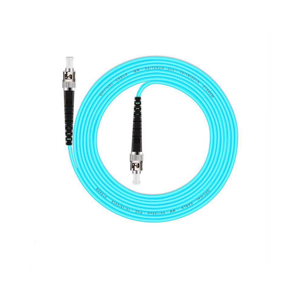 5PCS/lotL STUPC-STUPC Fiber Optic Patch Cord 10G 50/125 OM3 Fiber Cable Multimode Simplex Optical Ju