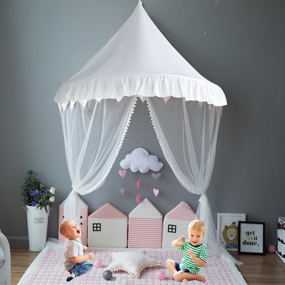 Lu Children Mosquito Net Kids Princess Tent Bed Canopy Castle Playhouse For Kids Toddler Bedroom Shopee Thailand