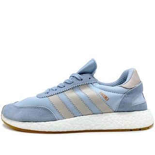 ADIDAS รองเท้าลำลอง แฟชั่น ADIDAS INIKI RUNNER EASY สี BLUE/PEARL GREY ลิขสิทธิ์แท้