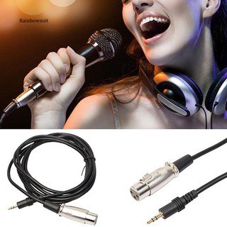 【 RB 】 สายไมโครโฟน 3 Pin Male to XLR 3 Pin Female Microphone