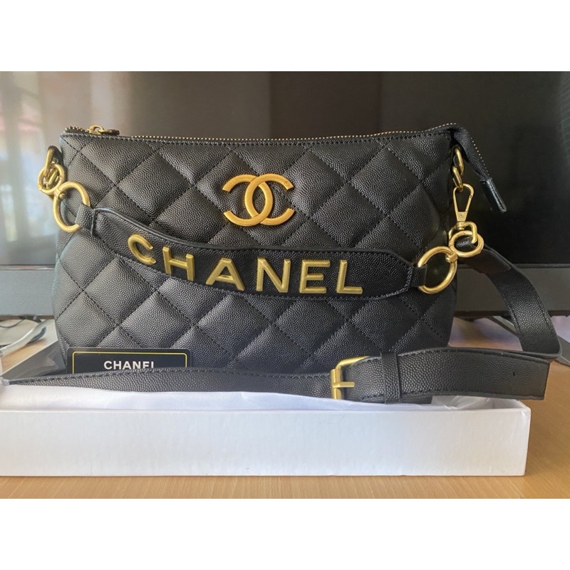 Chanel crossbody clutch bag
