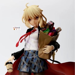 อะนิเมะ × Fate / Grand Order - Saber [Alter] ||Ф Ver. Altria Pendragon (Alter) ฟิกเกอร์แอกชัน สูง 1/7 24 ซม. GK ของเล่น ของขวัญ ของสะสม