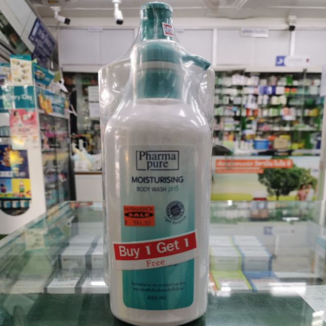 ✨ราคาใหม่ 485บ Pharmapure BODY WASH 1000ml+450ml✨