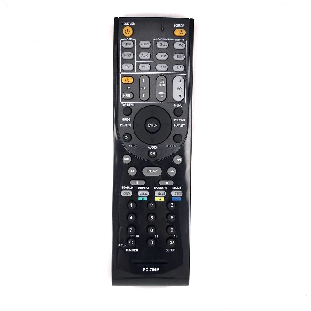 ใหม่สําหรับ ONKYO RC-799M เสียง/วิดีโอรีโมทคอนโทรล RC-834M RC799M HTS5400 HTR391 HTR558 HTR590 HTR59