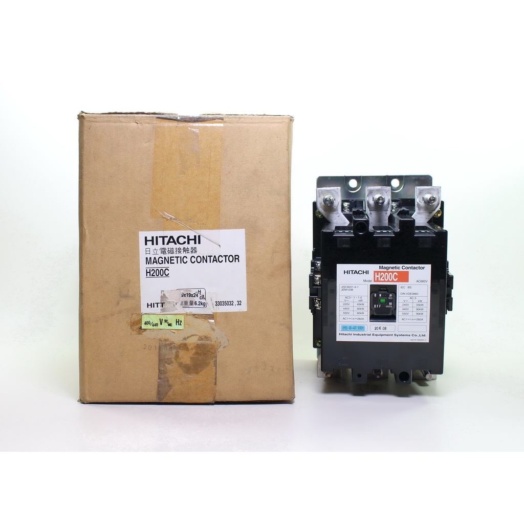 H200C HITACHI MAGNETIC CONTACTOR แมกเนติก คอนแทกเตอร์ ฮิตาชิ H200C ...