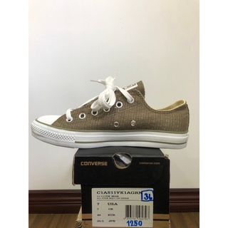 รองเท้า Converse all star รุ่น Converse36:11-111YK MGR สีเขียวขี้ม้า งานแท้100% โปรโมชั่น ลดราคา 40%
