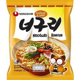 มาม่าเกาหลี นอกูรี อูโด้ง มายด์ Neoguri Udon Mild (ชนิดไม่เผ็ด) 120g