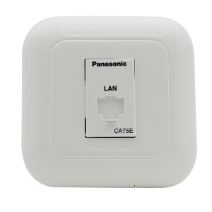 Socket Lan / outlet data cat 5e และ cat 6 panasonic