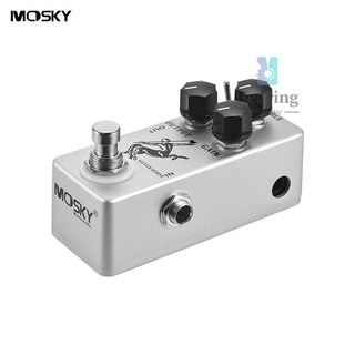 MOSKYAudio Golden Horse Guitar Overdrive Effect Pedal Full Metal Shell True Bypass  -Musical