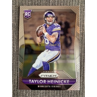 2015 Panini Prizm Football : NFL Washington Commanders Tylor Heinicke #288 Rookie📈📈