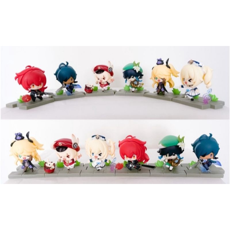 ชุดฟิกเกอร์ GENSHIN IMPACT MONDSTADT EDITION 6 ชิ้น