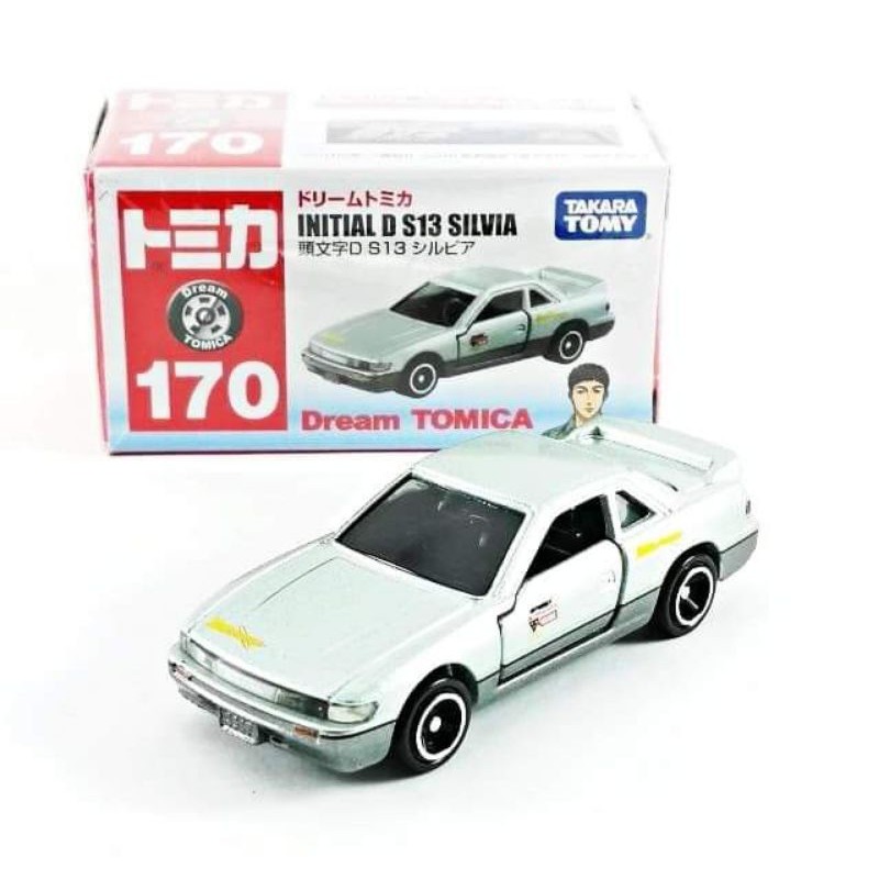 รถเหล็ก Tomica ชุด Dream Tomica No.170 Initial D S13 Silvia