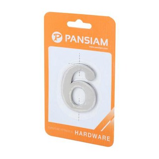 ตัวเลขอารบิค #6/9SS PANSIAM AN-650-950 50 มม. ป้ายสัญลักษณ์ ป้ายอักษร ป้ายข้อความ Label Sign