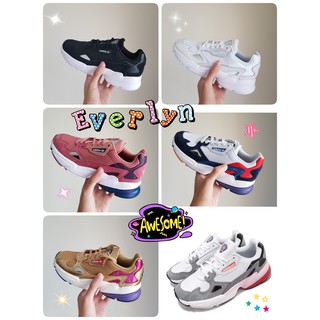 🍇🍒Adidas Falcon W แท้ 100% 🎈 เช็ครีวิวได้เลย ❤