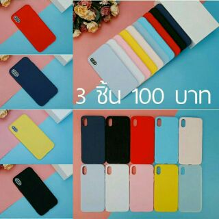 เคส สีพื้น vivo y17/y12/y11/Y15