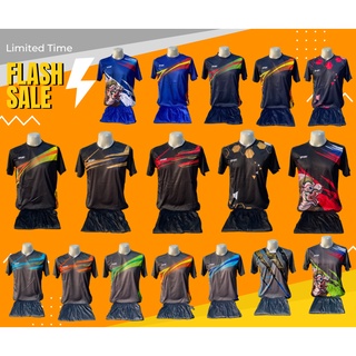 !! ลดสุดๆ !! ชุดกีฬาโทนสีเข้ม Size XL แบบสุ่มลาย