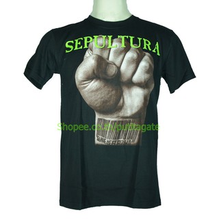 เสื้อวง Sepultura เสื้อไซส์ยุโรป เซปูล์ตูรา PTA1513 เสื้อวงดนตรีต่างประเทศ