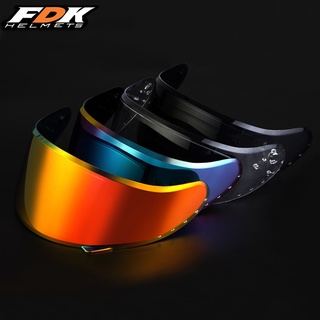 FDK Visor เลนส์ FDK หมวกกันน็อค Visor เลนส์ Fit สำหรับ FDK K1 Helmet