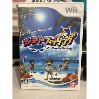 แผ่นแท้ [Wii] Family Fishing (Japan) (RVL-P-S22J) Fishing Resort Fish ตกปลา