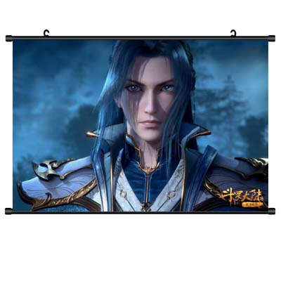 [9 ลาย/พร้อมส่ง] ภาพแขวน ลาย ตำนานจอมยุทธ์ภูตถังซาน Soul Land ถังซาน เสี่ยวอู่ - รูปที่ 3