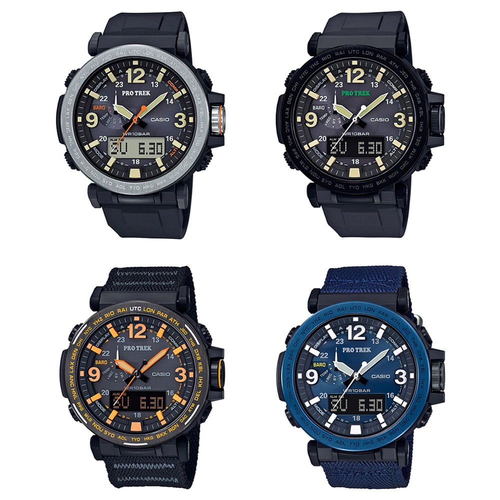 Casio Protrek นาฬิกาข้อมือผู้ชาย รุ่น PRG-600,PRG-600Y,PRG-600YB (PRG-600-1,PRG-600Y-1,PRG-600YB-1,PRG-600YB-2)