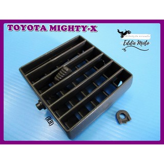 TOYOTA MIGHTY-X AIR VENT for RIGHT SIDE (RH) "GREY"  // ช่องลมแอร์ รถยนต์ โตโยต้า ด้านขวา สีเทา สินค้าคุณภาพดี