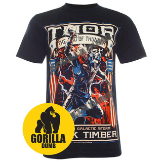 Gorilladumb เสื้อยืดลาย อเวนเจอร์ส ธอร์ เทพเจ้าสายฟ้า Thor Avengers