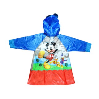 ชุดเสื้อกันฝนเด็กน่ารัก ลายลิขสิทธิ์ Mickey Mouse