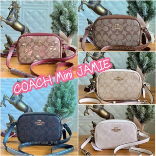 แท้100%🚩(ผ่อน0%10เดือน)พร้อมส่งCoach Mini Jamie Camera Bag