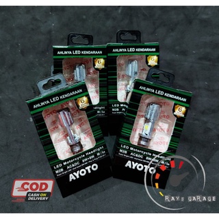 Ayoto M2B H6 AC DC LED ไฟหน้ารถจักรยานยนต์ มอเตอร์แบบแมตติก ของแท้