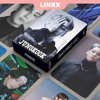 Linxx โปสการ์ดอัลบั้มรูปภาพ BTS JUNGKOOK Kpop 2022 55 ชิ้น