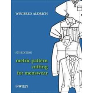 Metric Pattern Cutting for Menswear (5TH) [Hardcover]หนังสือภาษาอังกฤษมือ1(New) ส่งจากไทย