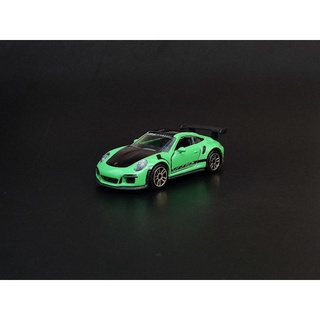 majorette porsche 911 gt3 rs สีเขียวคาดดำ