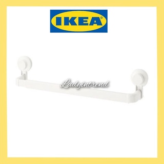 IKEA TISKEN ทิสเก็น ราวแขวนผ้าแบบดูดติดผนังจากอีเกีย