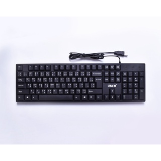 Keyboard คีย์บอร์ด Oker KB-477 NEW.