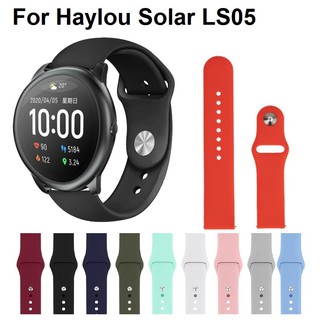 สายนาฬิกา Haylou Solar LS05 Strap Haylou Solar Soft Silicone Band Straps