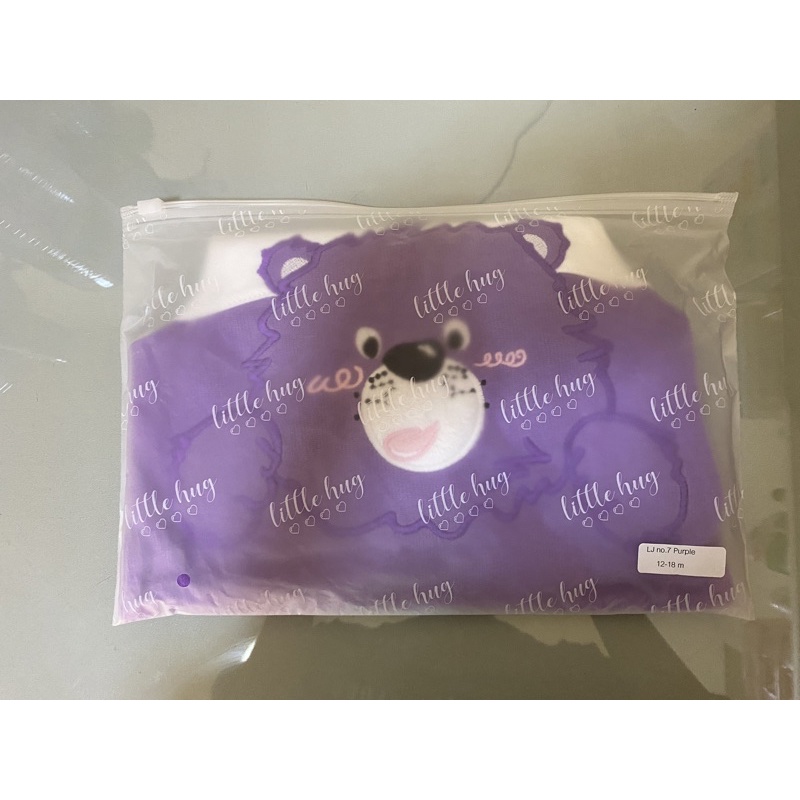 ชุดหมีจอลลี่แบร์ มือ 2 ไซส์12-18M No.7 - Bear Power Ranger (Purple)