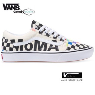 VANS OLD SKOOL COMFYCUSH MOMA BRAND SNEAKERS สินค้ามีประกันแท้