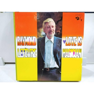 10LP Vinyl Records แผ่นเสียงไวนิล RAYMOND LEFEVRE  (J16C98)