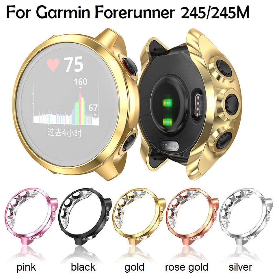 Compatible for เคส Garmin Forerunner 245 Case / Garmin Forerunner 245 music Case เคส Garmin 245 Case