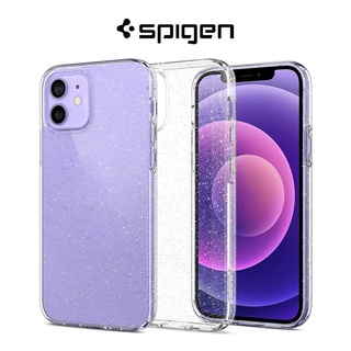 Spigen iPhone 12 Pro/iPhone 12 เคส คริสตัลเหลว กลิตเตอร์ เคส บาง ยืดหยุ่น และป้องกัน หยุด ประกายไฟ