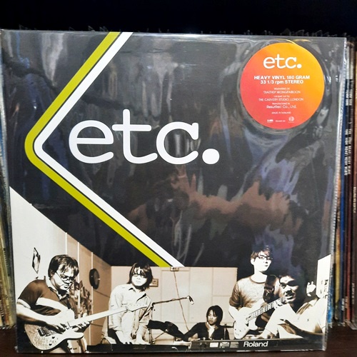 แผ่นเสียง เพลงไทย LP ETC. อัลบั้มแรกจากวง ETC  ( LP New) ผลิตปี 2022