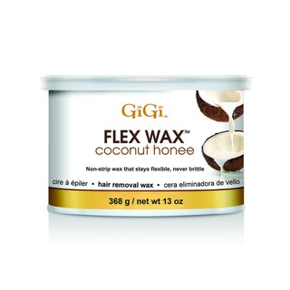 ของแท้! GiGi Flex Coconut Honee Hard Wax เฟล็กซ์ โคโคนัท ฮันนี่ ฮาร์ด แว็กซ์ เหมาะกับผิวแห้ง (แว็กสำหรับมืออาชีพ)