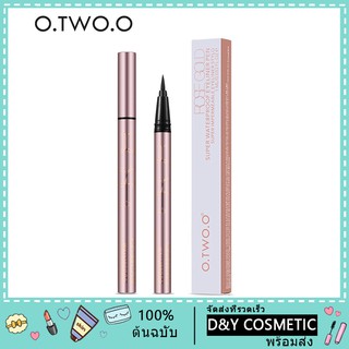 OTWOO อายไลเนอร์ สีดำ แห้งเร็ว กันน้ำ เส้นบางเฉียบ สำหรับเขียนขอบตา Eyeliner 9112