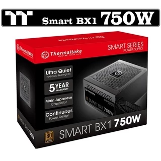 🔥ขายดีมาก🔥POWER SUPPLY (อุปกรณ์จ่ายไฟ) THERMALTAKE Smart BX1 750W 650W (PS-SPD-0750NNFABE-4) ประกัน 5 ปี