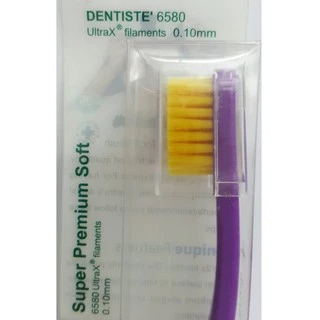 🔥ราคาพิเศษ🔥 เดนทิสเต้ แปรงสีฟัน ป้องกันเหงือกร่น ✨สีใหม่! | Dentiste 6580 Gum And Toothbrush จัดฟัน ขัดฟันขาว