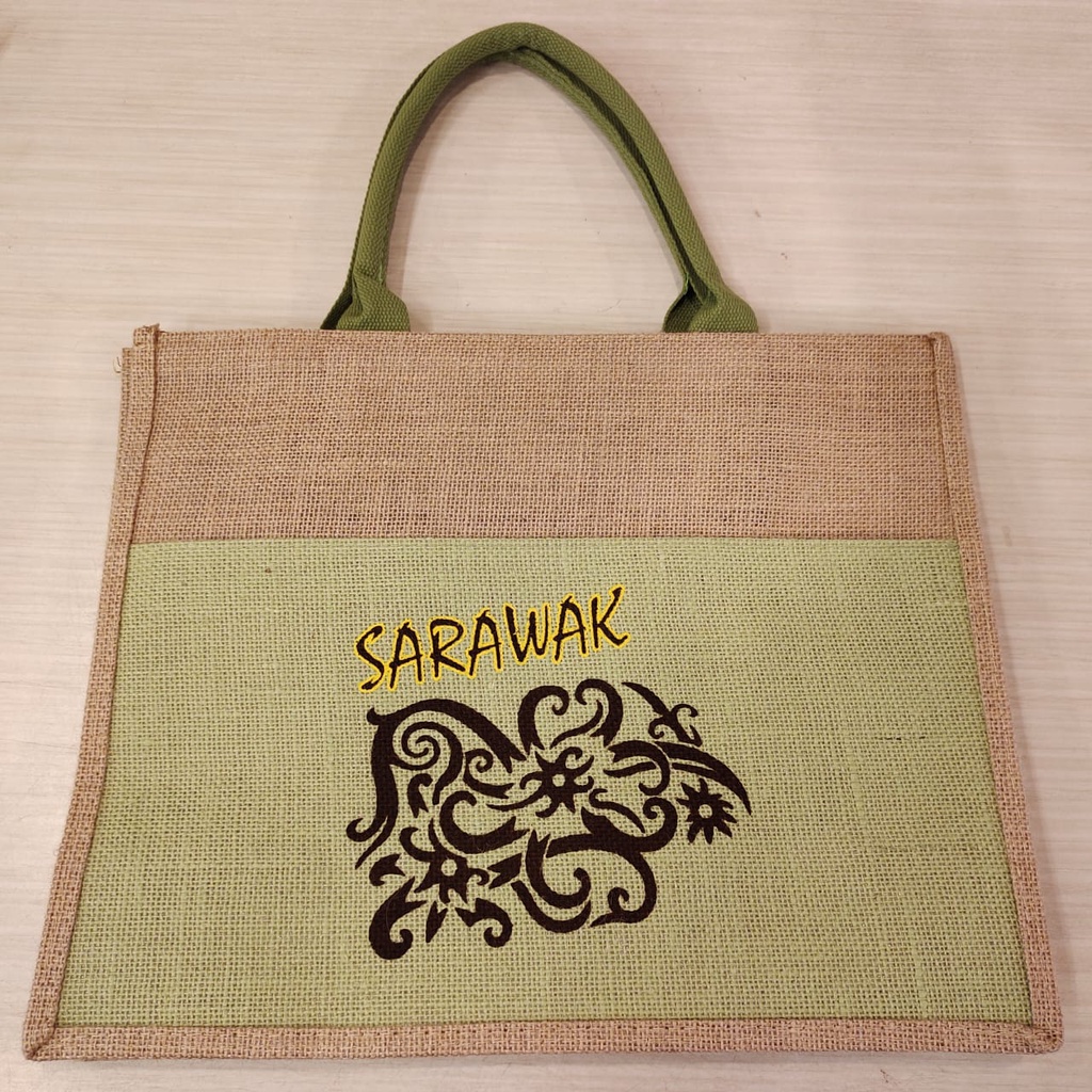 GUNNY BAG 100% - ออกแบบกระเป๋าช้อปปิ้ง SARAWAK